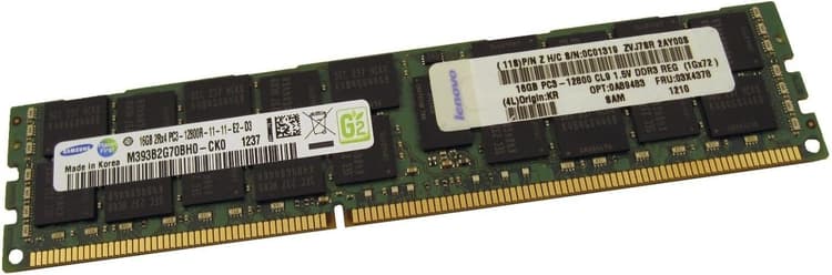 M393B5170GB0-CK0 - Samsung 4GB DDR3-1600MHz PC3-12800 ECC Registered CL11 240-Pin DIMM 1.35V Low Voltage Dual Rank Memory Module