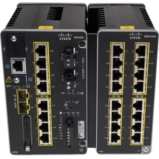 Cisco IE-3300-8P2S-E Industrial Ethernet Switch with 8x Ports and 2x SFP Slots