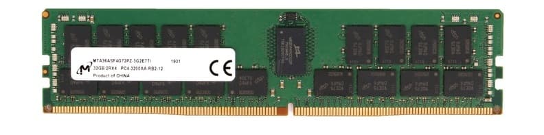 MTA36ASF4G72PZ-3G2R - Micron 32GB RDIMM 288-Pin Memory Module