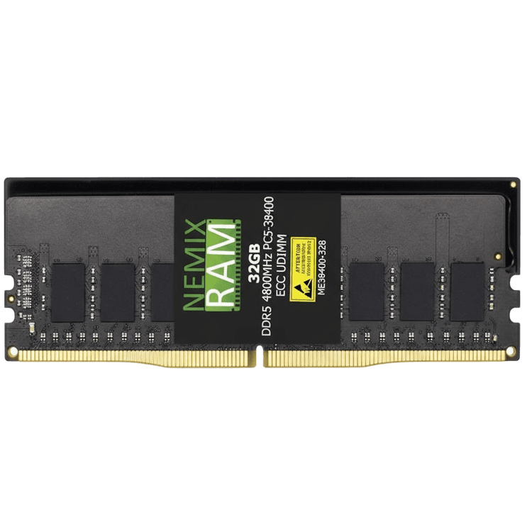 MTC20C2085S1EC48BA1R - Micron 32GB PC5-38400 ECC UDIMM Memory