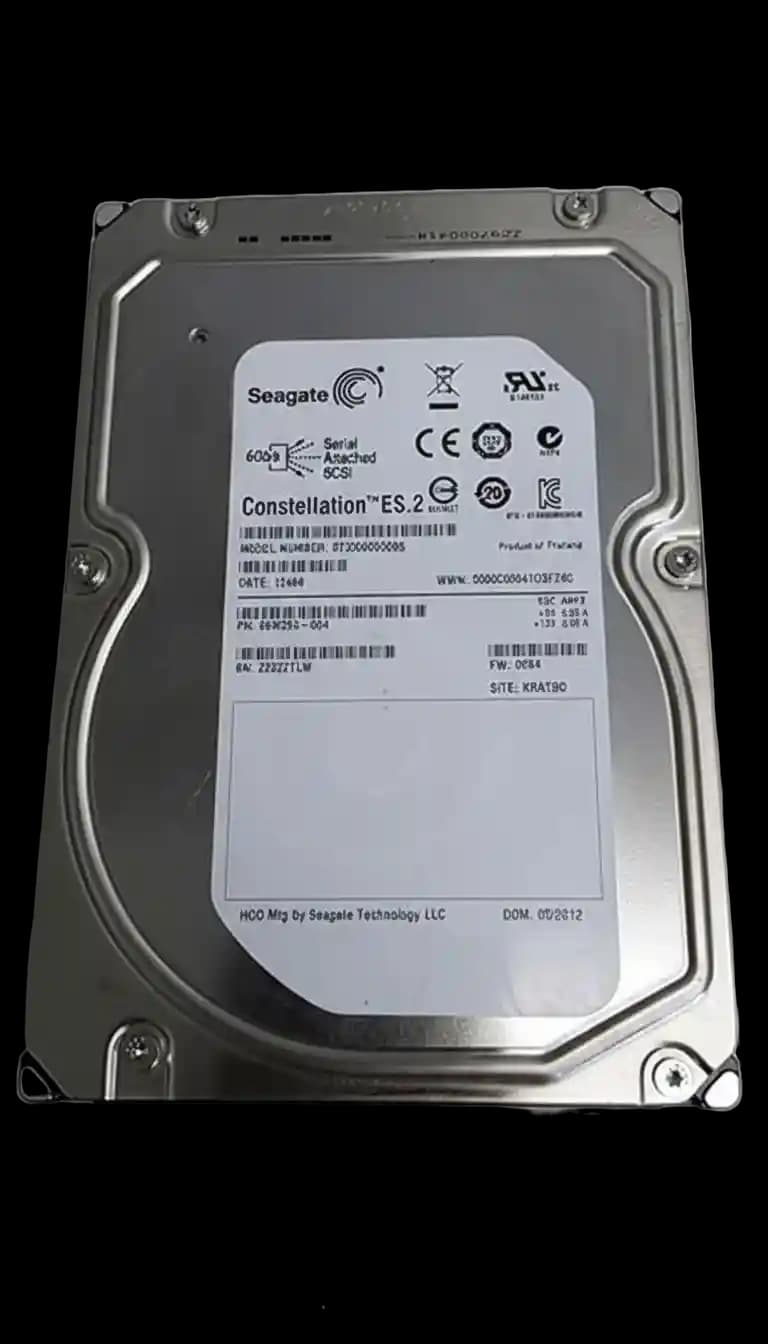 Seagate Constellation ES.2 ST33000650SS 3TB Serial SCSI / SAS Hard Drives