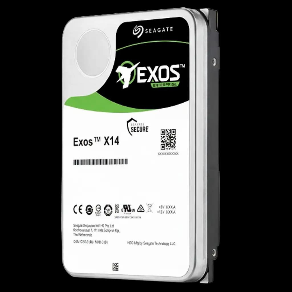 Seagate Exos X14 ST12000NM0038 / 2H3201-002 12TB 3.5" 7.2K RPM FastFormat 512e Enterprise SAS Hard Drive