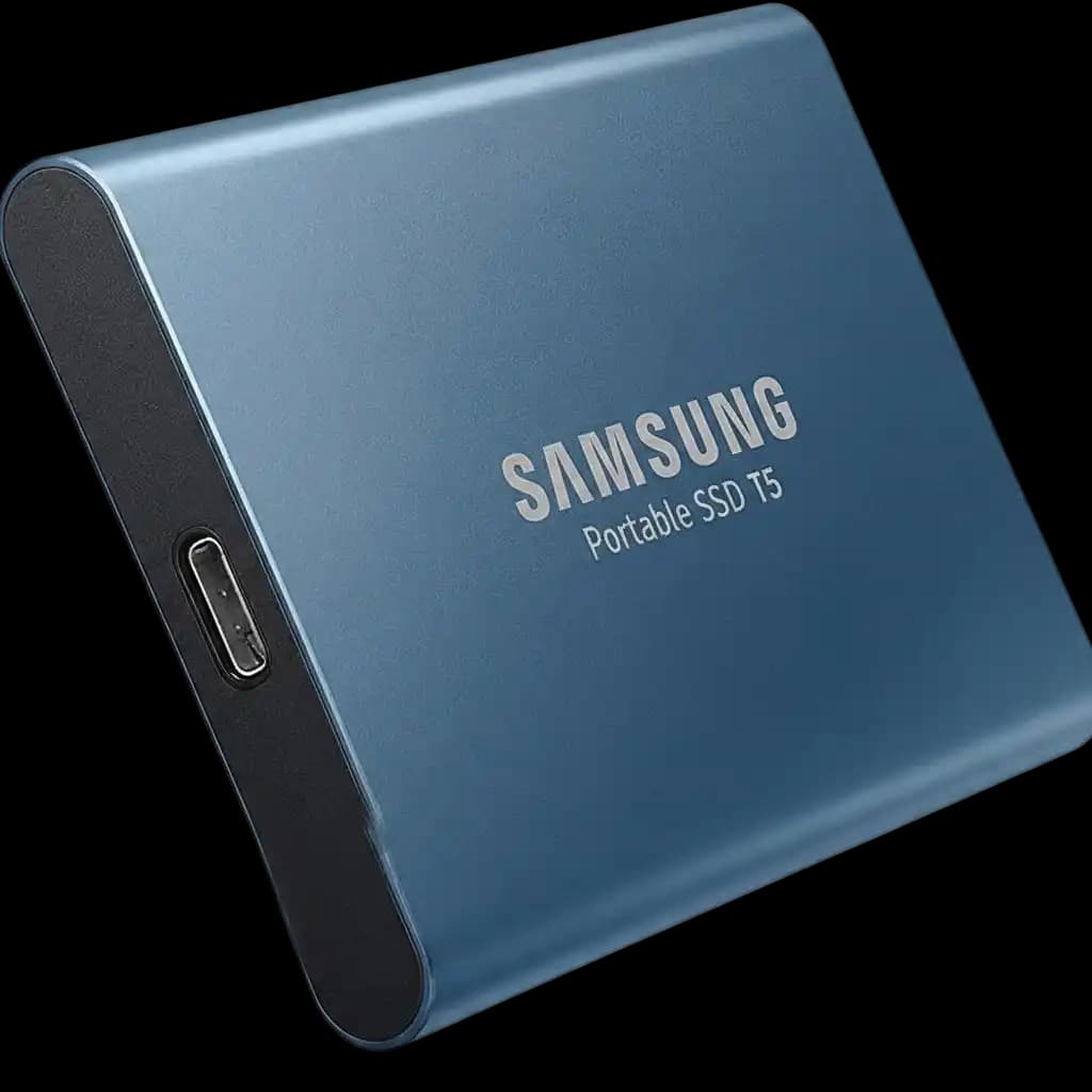 Samsung T5 MU-PA500B/AM 500GB 2.5" USB-C / USB 3.1 Portable External Solid State Drive