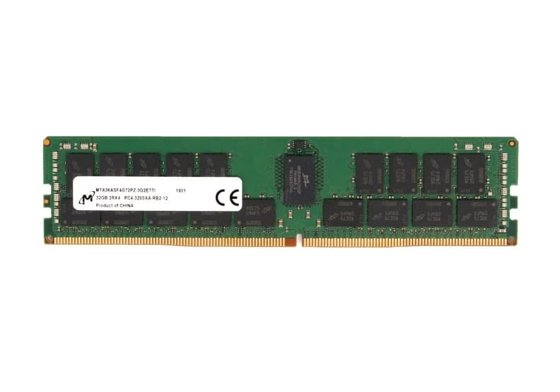 MTA36ASF8G72PZ-3G2R - Micron 64GB RDIMM 288-Pin Memory Module