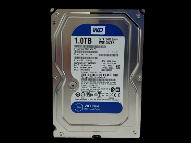 Western Digital WD Blue WD10EZEX 1TB 6Gbps 7.2K SATA Hard Disk Drive