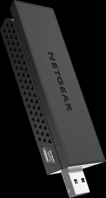A6200-100NAS - Netgear A6210 USB 3.0 1.2Gbit/s 802.11ac 5.0GHz Dual Band Wireless Network Adapter