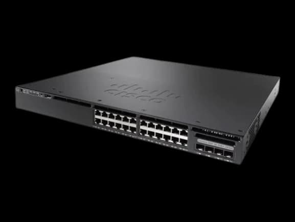 CISCO WS-C3650-24PD-E - Cisco Catalyst 3650 24 Port PoE 2x10G Uplink IP Services