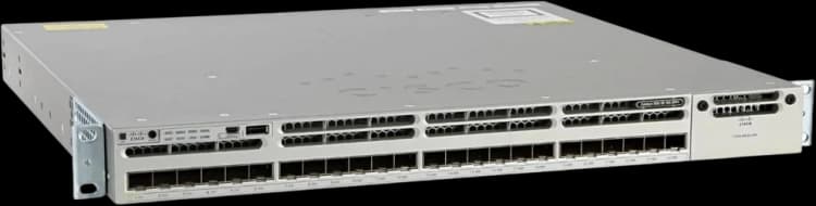 CISCO WS-C3850-24XS-E - Cisco Catalyst 3850 24 Port 10G Fiber Switch IP Services