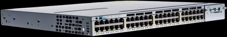 Cisco WS-C3750X-48T-S Catalyst 3750-X Series 48-Port Switch