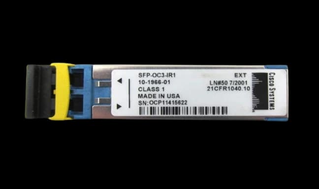 Cisco SFP-OC3-IR1 Oc3/Stm1 SFP Single-Mode Fiber