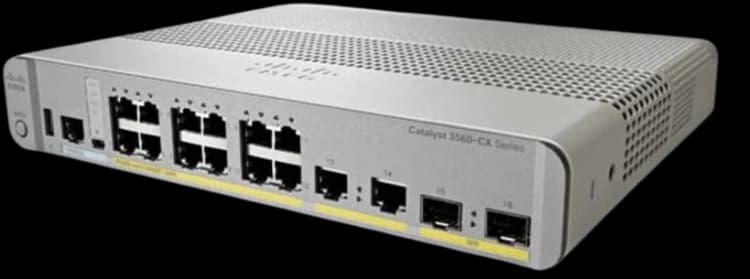 Cisco Catalyst WS-C3560CX-12PC-S 12-Port Switch
