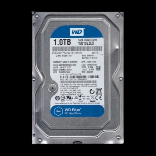Western Digital WD10EZEX-08WN4A0 1TB 7.2K SATA 6G 3.5