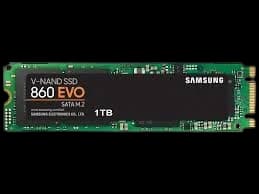 Samsung 860 EVO MZ-N6E1T0BW 1TB SED SATA Solid State Drive