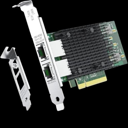 E10G42BFSR - Intel X520-SR2 2 x Ports 10GBase-SR PCI-Express 2.0 x8 Low-Profile Network Card Adapter