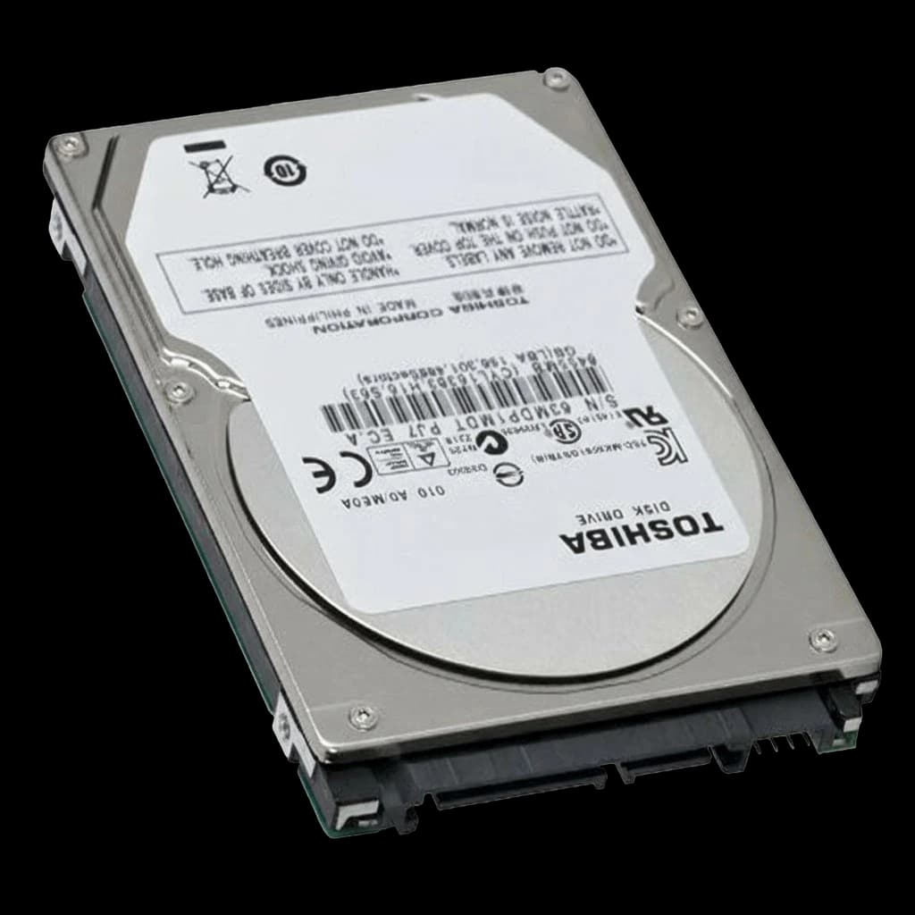 MQ01ABF050 - Toshiba 500GB 5400RPM SATA 6Gb/s 2.5-in Hard Drive