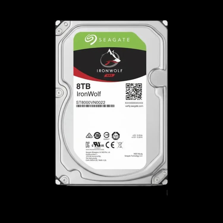Seagate ST8000VN0022: 8TB NAS Hard Drive 5900 RPM Specs