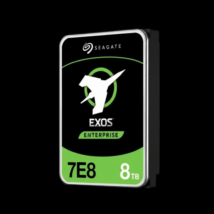 Seagate Exos 7E8 ST8000NM000A 8TB 3.5â€ 7.2K RPM 512e Enterprise SATA Hard Drive