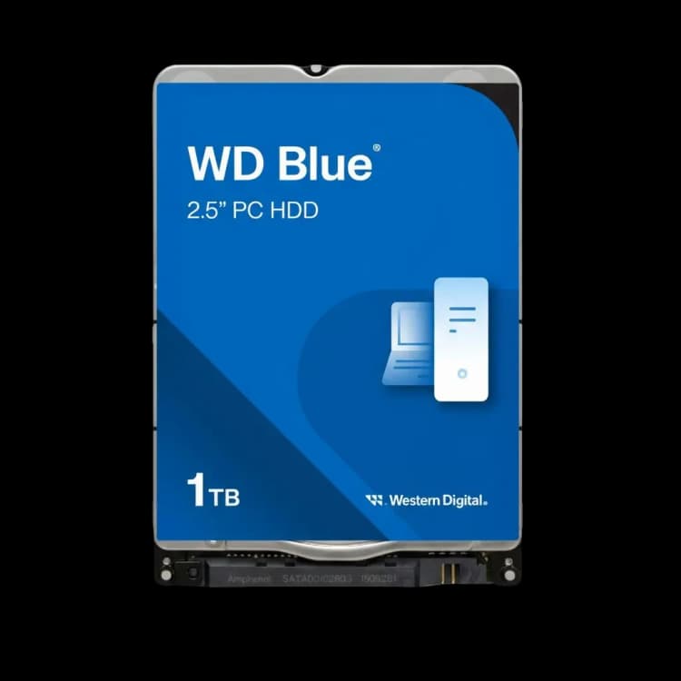 Western Digital Blue WD10SPZX 1TB 2.5" 6Gbps 5.4K RPM SATA Hard Drive