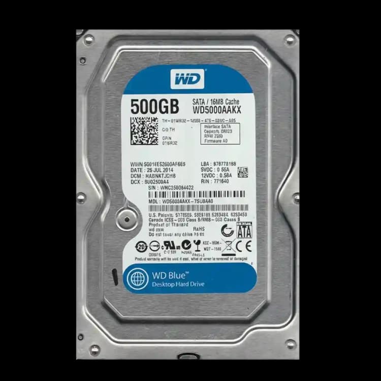 WD5000AAKX-07U6AA1 - Western Digital Caviar Blue 500GB 7200RPM SATA 6Gb/s 16MB Cache 3.5-Inch Hard Drive