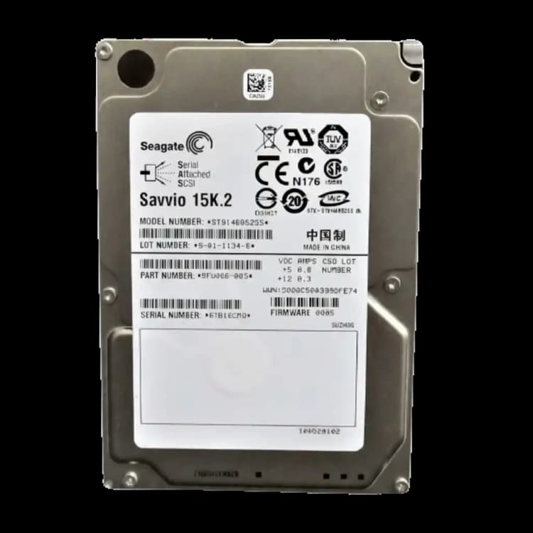 Dell EqualLogic NJYM3 / Seagate Savvio ST9146852SS 15K.2 146GB SAS Hard Drive