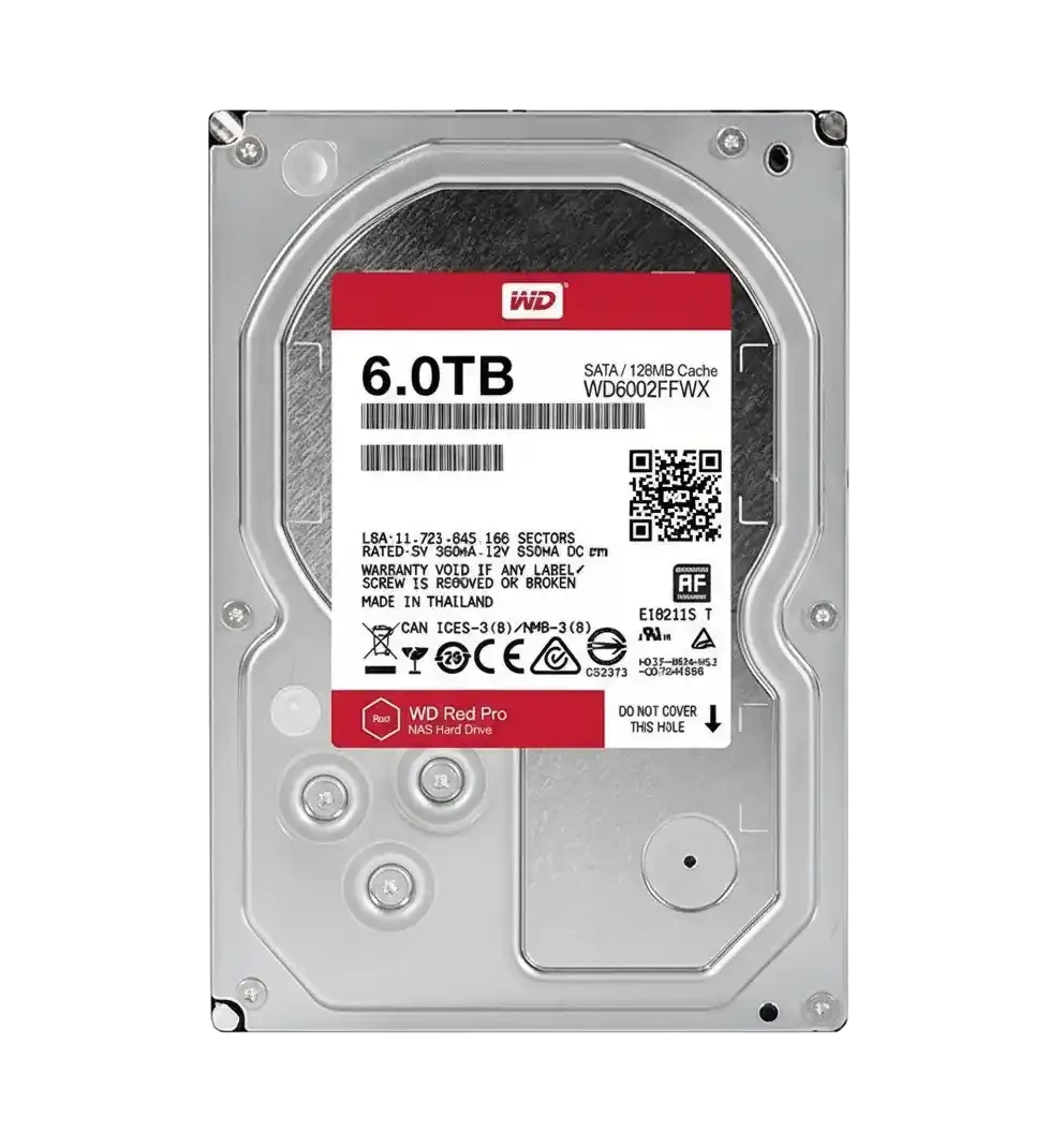 Western Digital WD 6002FFWX 6TB SATA Hard Drive
