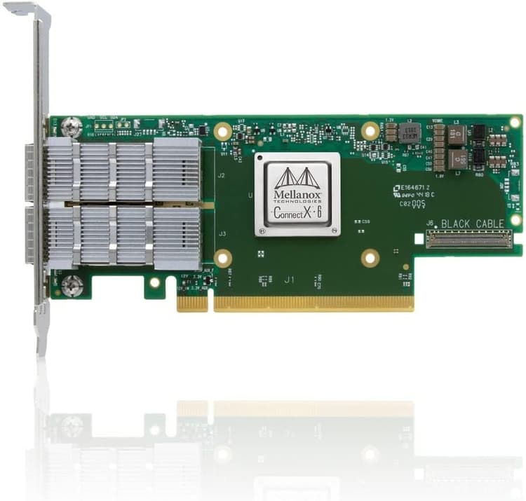 MCX653106A-HDAT - Mellanox InfiniBand 2 x Ports Network Card MCX653106A-HDAT - Mellanox InfiniBand 2 x Ports Network Card