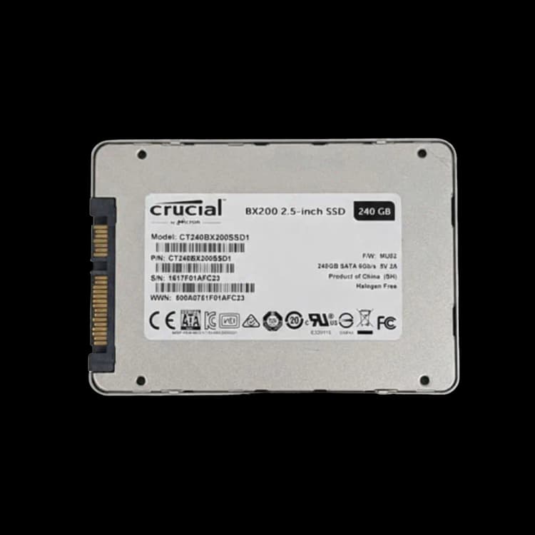 Crucial CT240BX200SSD1 240GB SATA Solid State Drive Crucial CT240BX200SSD1 240GB SATA Solid State Drive