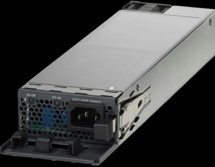 Cisco C3KX-PWR-350WAC Power Supply Module for Catalyst 3K Series Switches Cisco C3KX-PWR-350WAC Power Supply Module for Catalyst 3K Series Switches