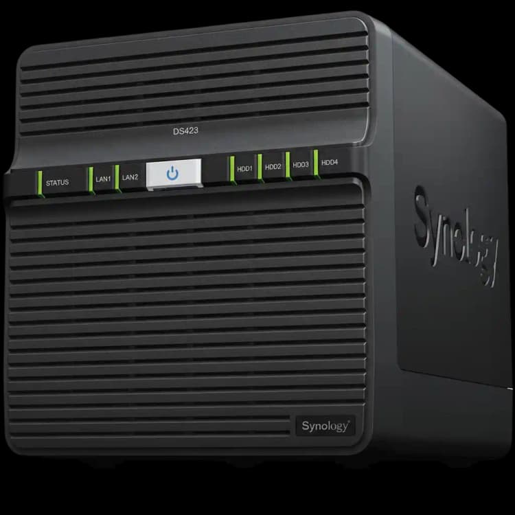 Synology 16TB NAS DiskStation DS423+ 4-Bay SATA NAS Server w/ x4 4TB SATA HDDs (16TB total) - Brand New Synology 16TB NAS DiskStation DS423+ 4-Bay SATA NAS Server w/ x4 4TB SATA HDDs (16TB total) - Brand New