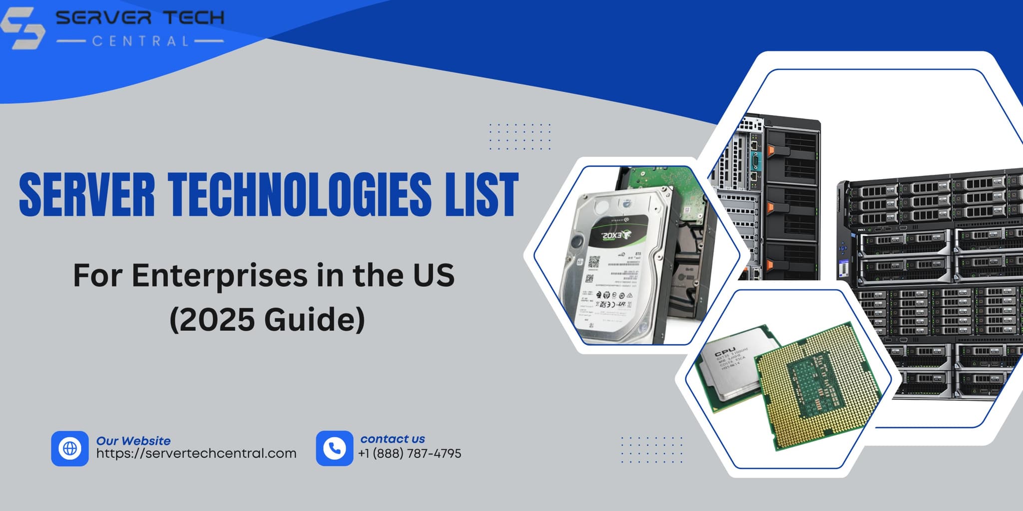 Top Server Technologies List for Enterprises in the US (2025 Guide)